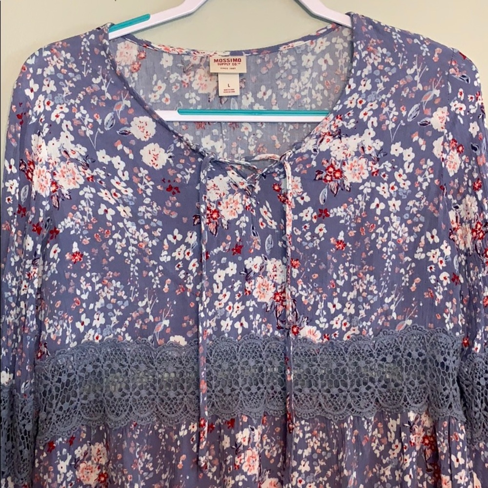 Flare long sleeve top - Picture 2 of 3